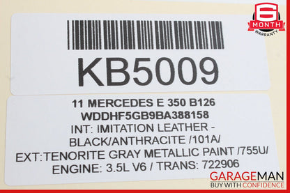 08-18 Mercedes W212 E350 C350 Rear Right Side Door Control Module 2129004006 OEM