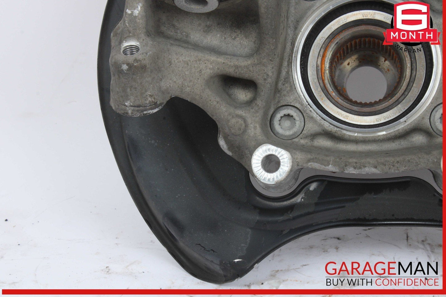 2017-2024 Audi Q7 Rear Left Spindle Knuckle Wheel Hub 4M0505431AF Genuine