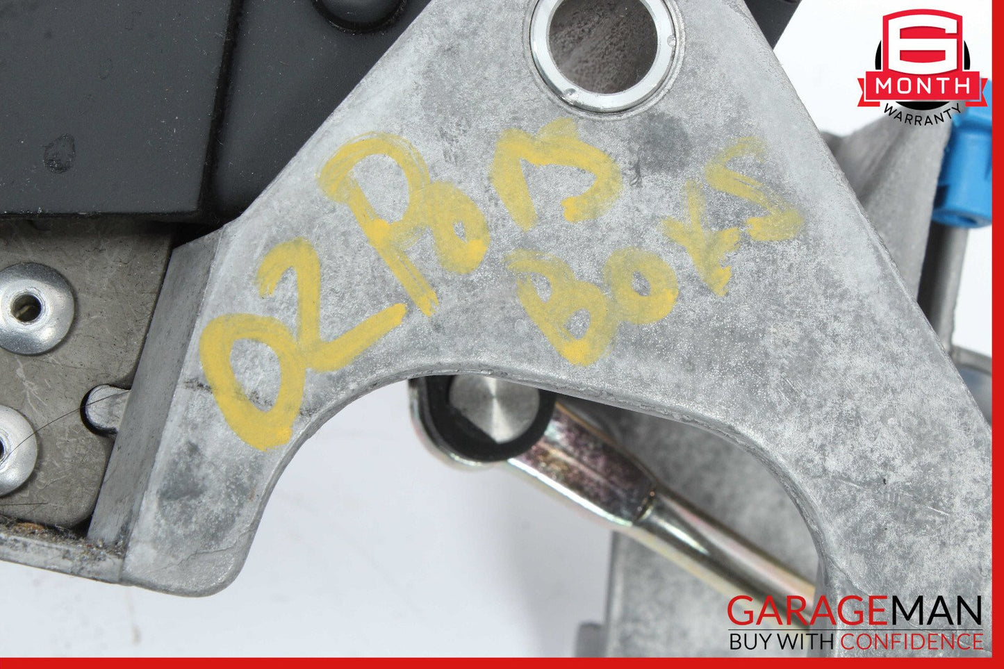 97-04 Porsche 911 996 Boxster 986 Parking Brake Handle Carbon Cracked Script OEM