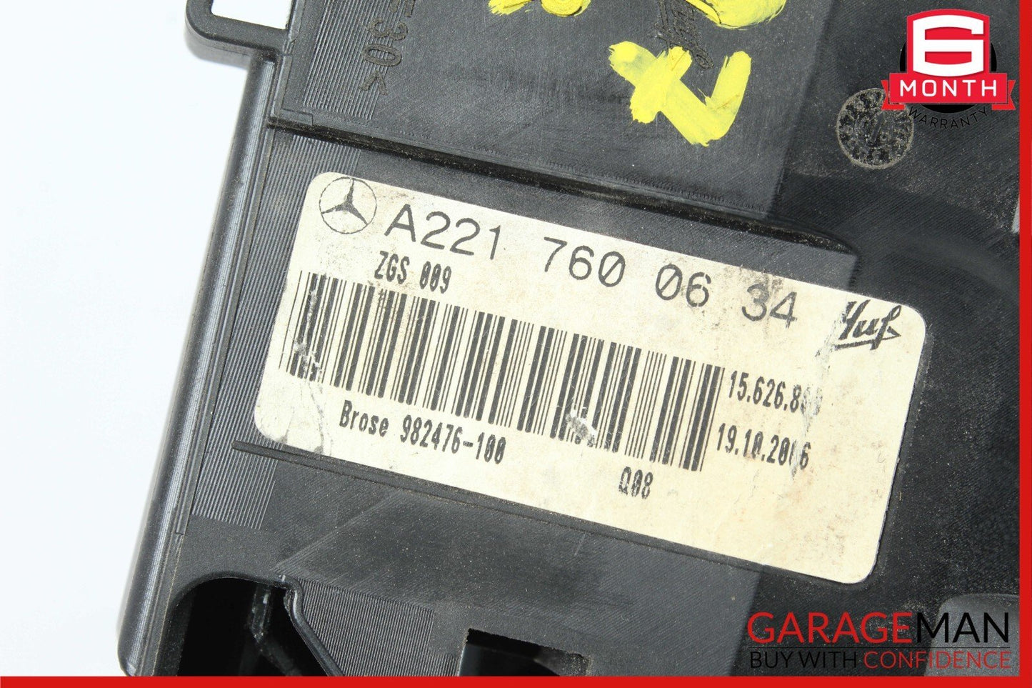 07-13 Mercedes W221 S550 S63 AMG Front Right Keyless Go Exterior Door Handle OEM