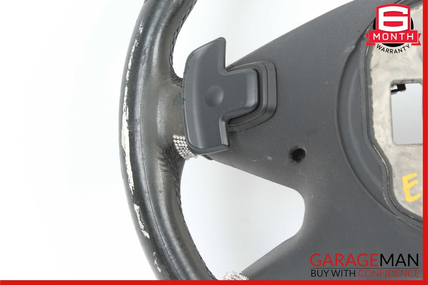 10-13 Mercedes W212 E350 E550 E400 Steering Wheel w/ Paddle Shifters Assy Black
