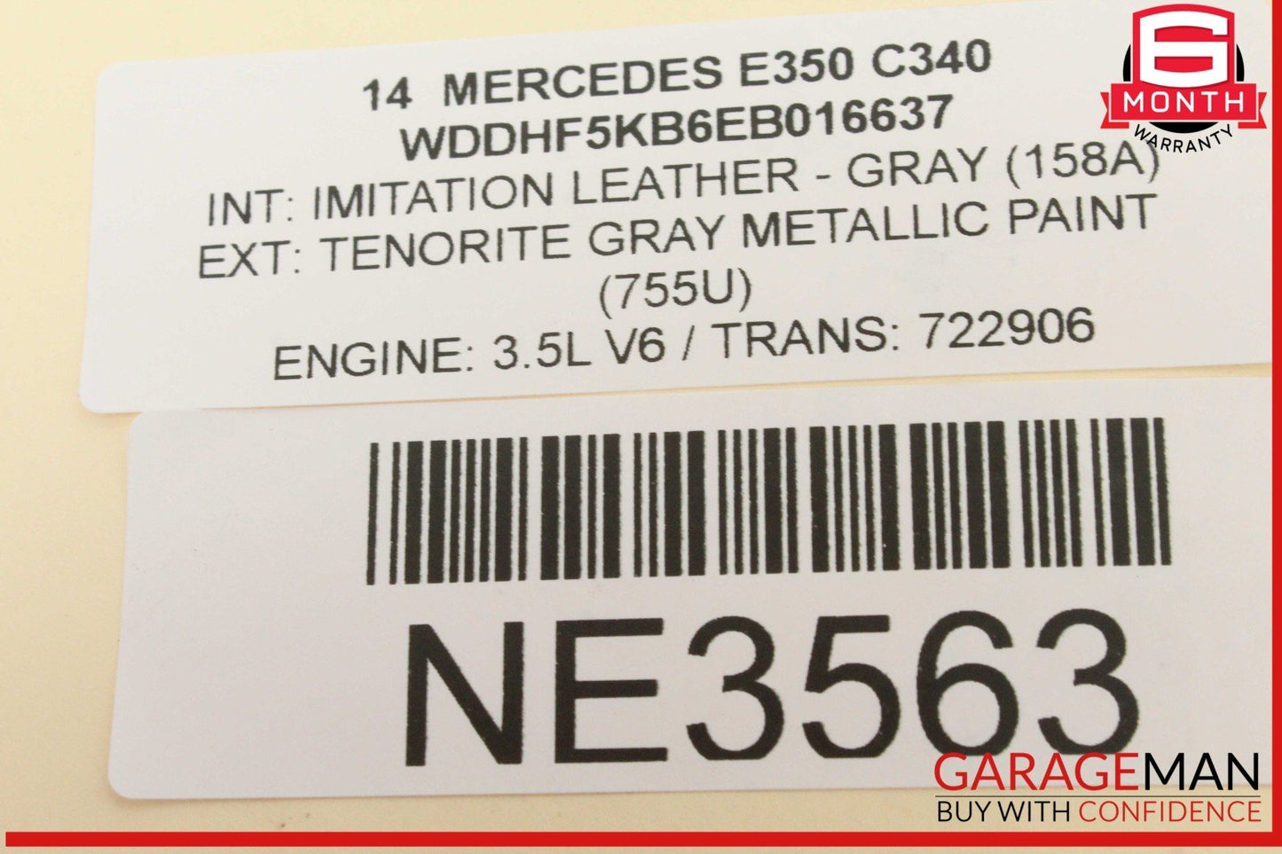 10-16 Mercedes W212 E350 Front Left Driver Side Top Upper Control Arm OEM
