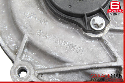 06-13 Mercedes W221 S400 Front Right Engine Timing Chain Cover Plate OEM
