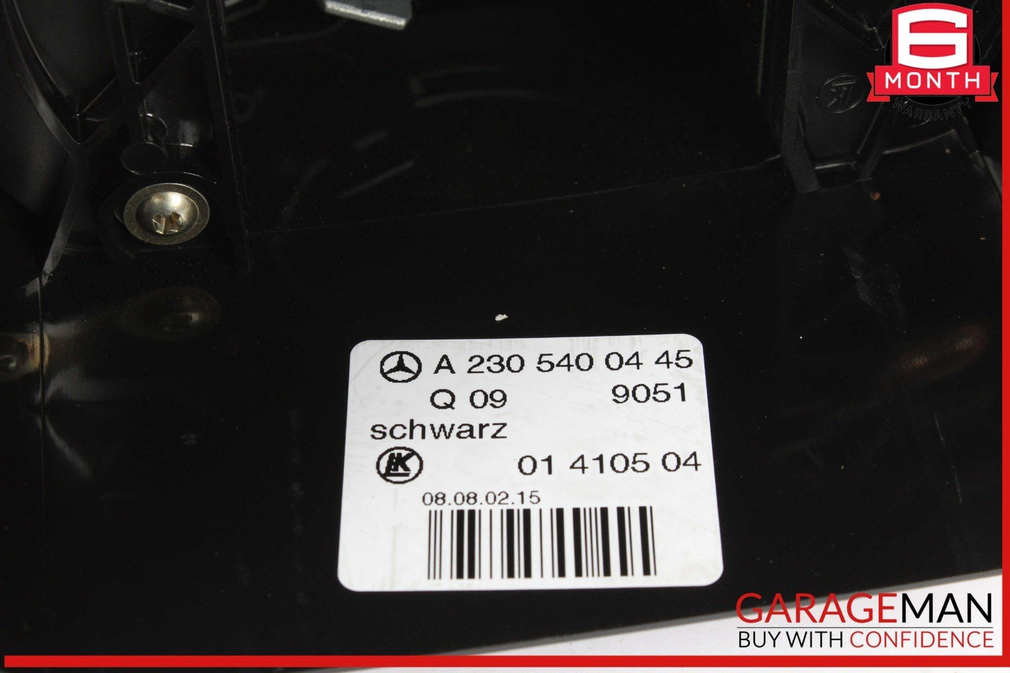 03-06 Mercedes R230 SL500 Steering Column Control Switches Assembly Black OEM