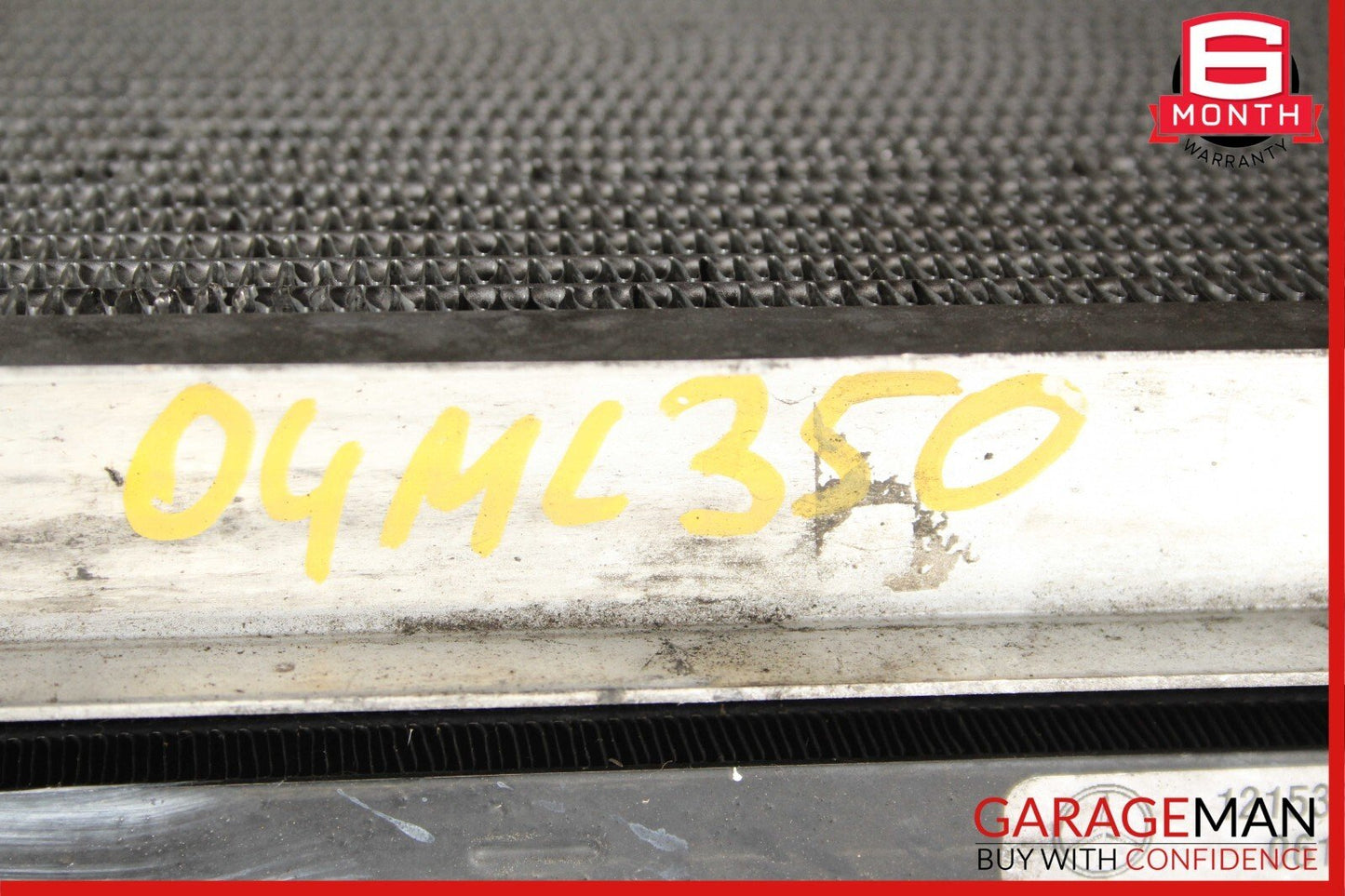 98-05 Mercedes W163 ML320 ML350 Engine Cooling Radiator AC A/C Condenser Assy