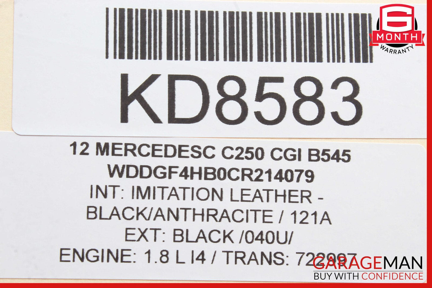 08-18 Mercedes W204 C250 SLK350 E400 Front Left Side Door Control Module OEM