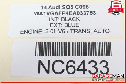 14-17 Audi SQ5 Speedometer Instrument Cluster Gauge 8R0920982C OEM
