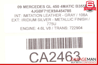 06-13 Mercedes X164 GL450 R350 GL350 Window Regulator Motor Front Right Side OEM
