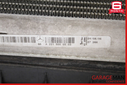 07-09 Mercedes W221 S550 CL550 S450 Engine Radiator A/C Cooling Condenser Assy