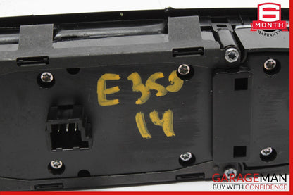 08-14 Mercedes W212 E350 E400 E550 Driver Master Window Switch 2129056000 OEM