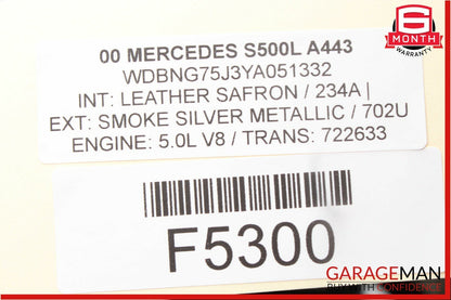 00-06 Mercedes W220 S500 Voice Language Communication Computer Control Module