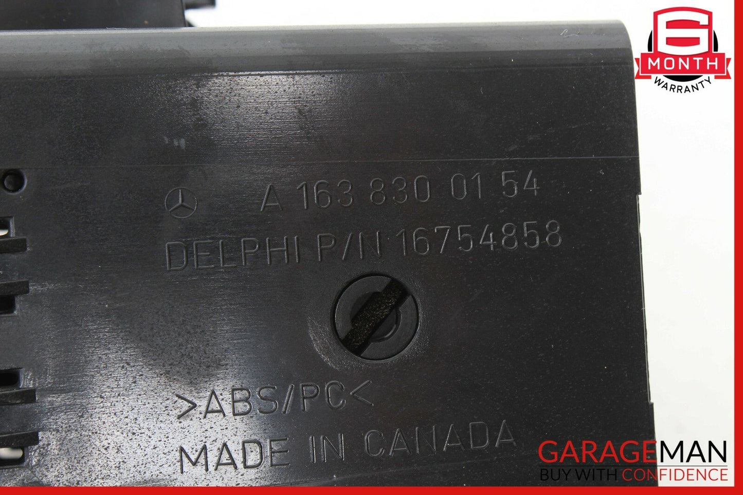 98-05 Mercedes W163 ML320 Front Left Dashboard Dash A/C AC Air Vent Trim Panel