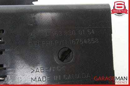 98-05 Mercedes W163 ML320 Front Left Dashboard Dash A/C AC Air Vent Trim Panel