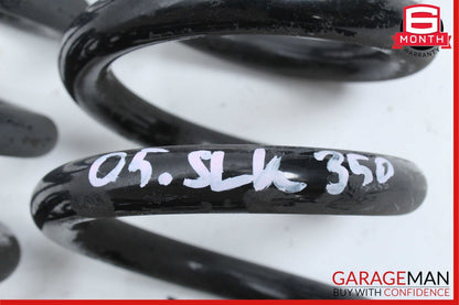 12-16 Mercedes R172 SLK350 Rear Side Shock Absorber Coil Spring Set of 2 Pc