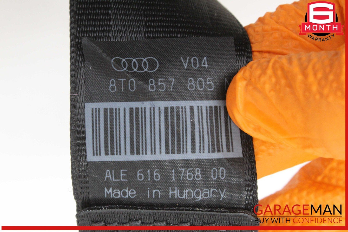 09-17 Audi A5 SQ5 Rear Left or Rear Right Seat Belt Seatbelt Retractor Black OEM