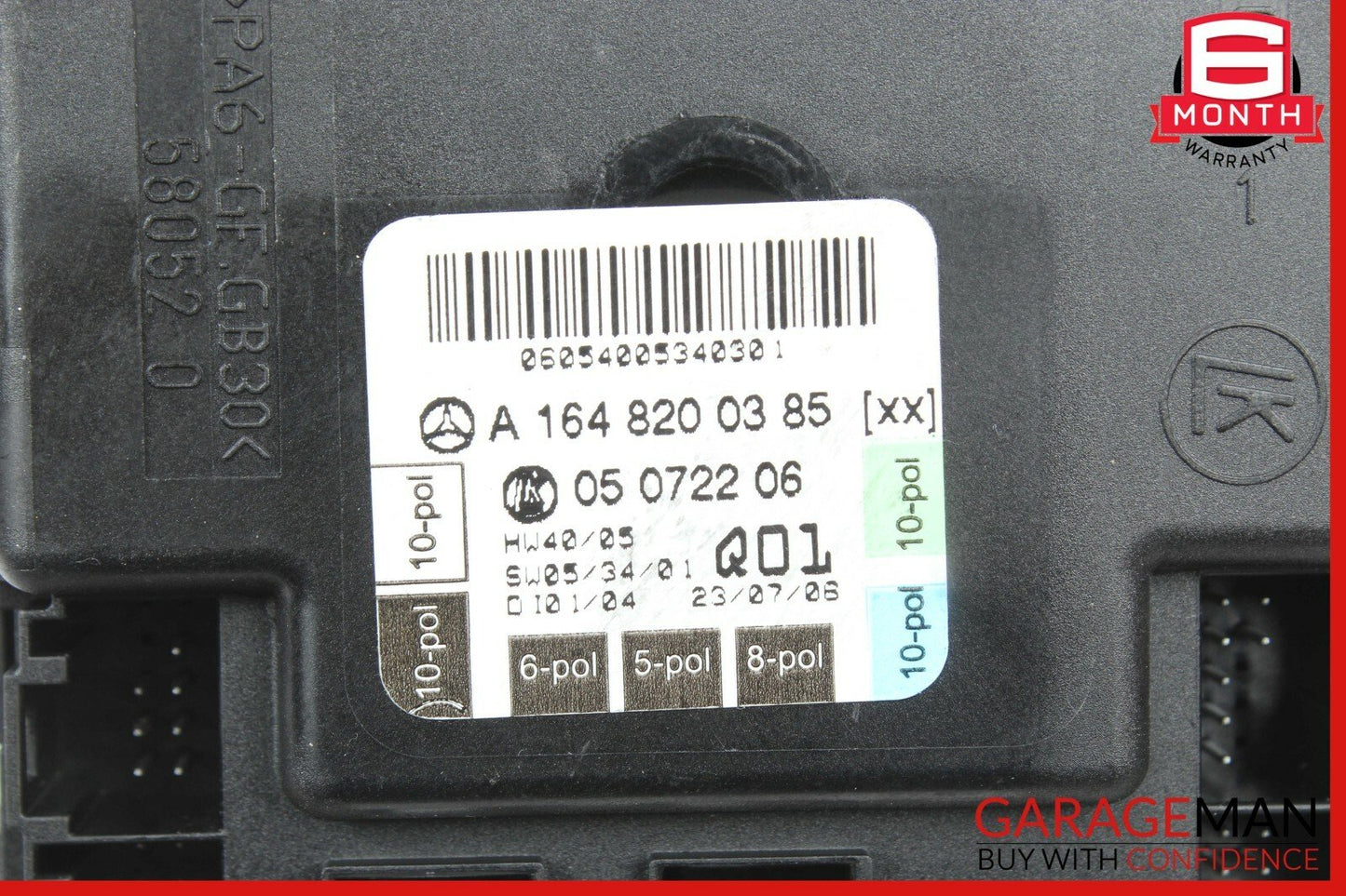 06-10 Mercedes X164 GL450 ML450 Front Left Driver Door Control Module OEM