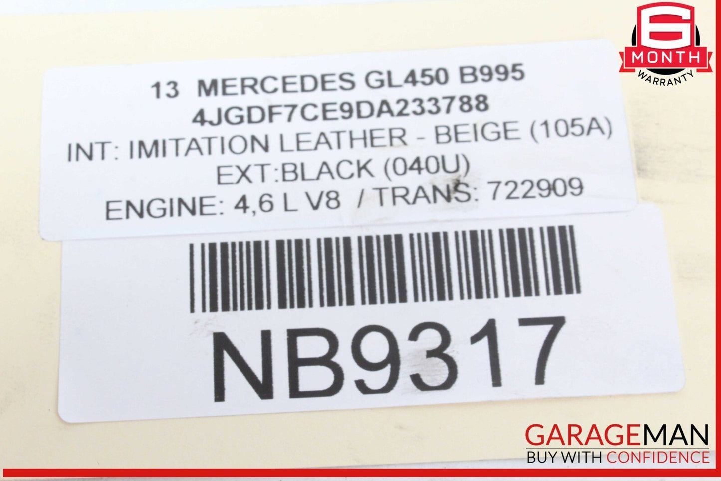 13-19 Mercedes X166 GL450 Front Left Driver Side Shock Strut Absorber OEM