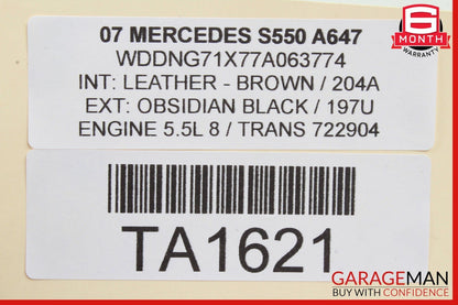 07-10 Mercedes W207 E350 Right Steering Wheel Phone Volume Control Switch Button