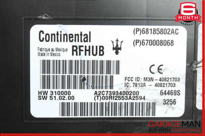 14-17 Maserati Ghibli Passive Entry Control Controller Module Unit 670008068 OEM