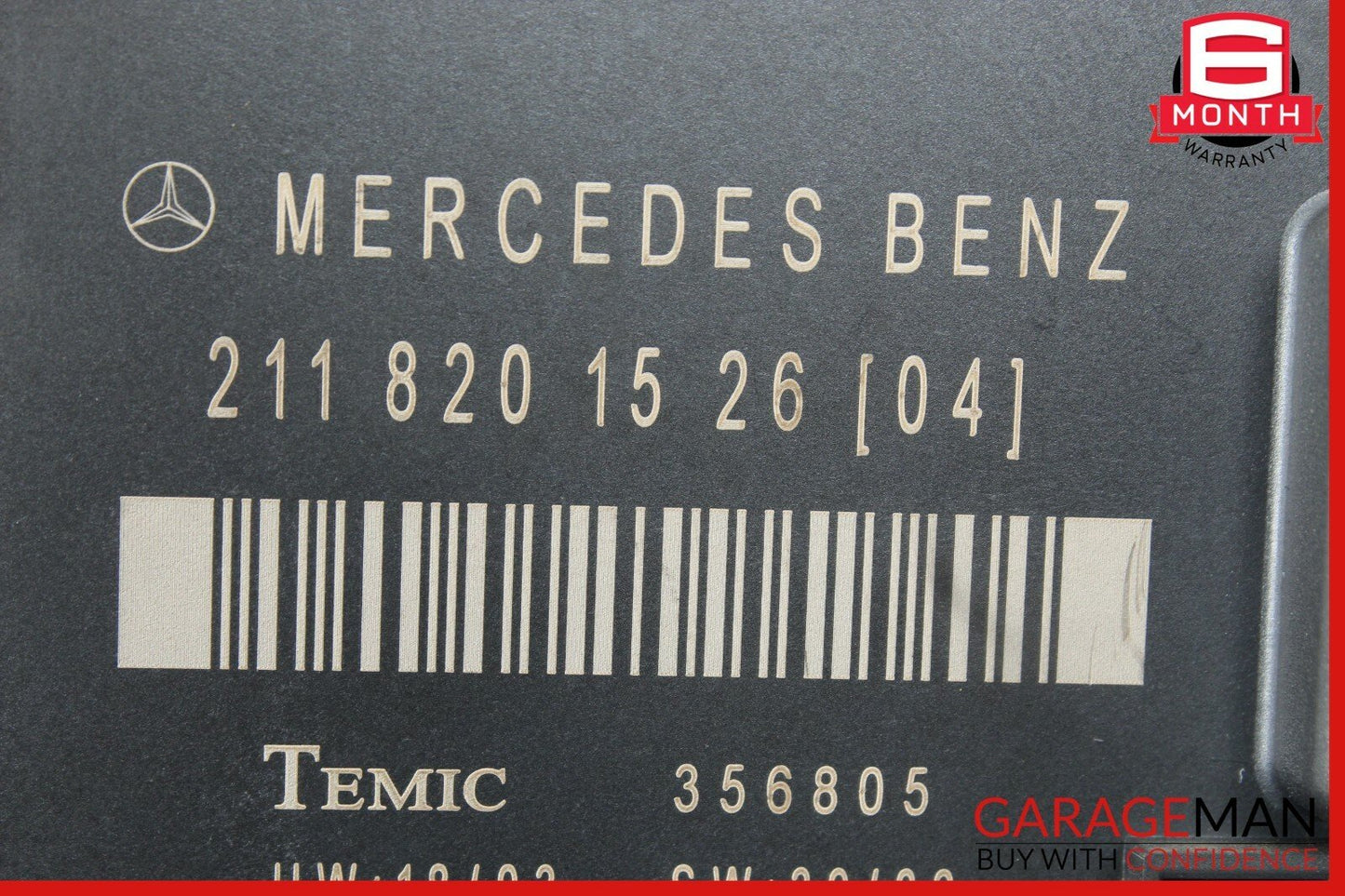03-06 Mercedes W211 E350 E500 E55 AMG Rear Left Side Door Control Module OEM