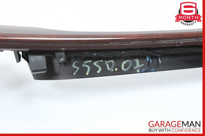 07-09 Mercedes W221 S550 Dashboard Dash Center Trim Bezel Wood OEM