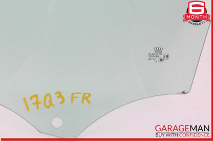 15-18 Audi Q3 Quattro Front Right Passenger Side Door Window Glass OEM