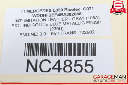 10-13 Mercedes W212 E350 Bluetec Instrument Cluster Speedometer 2129002010 OEM