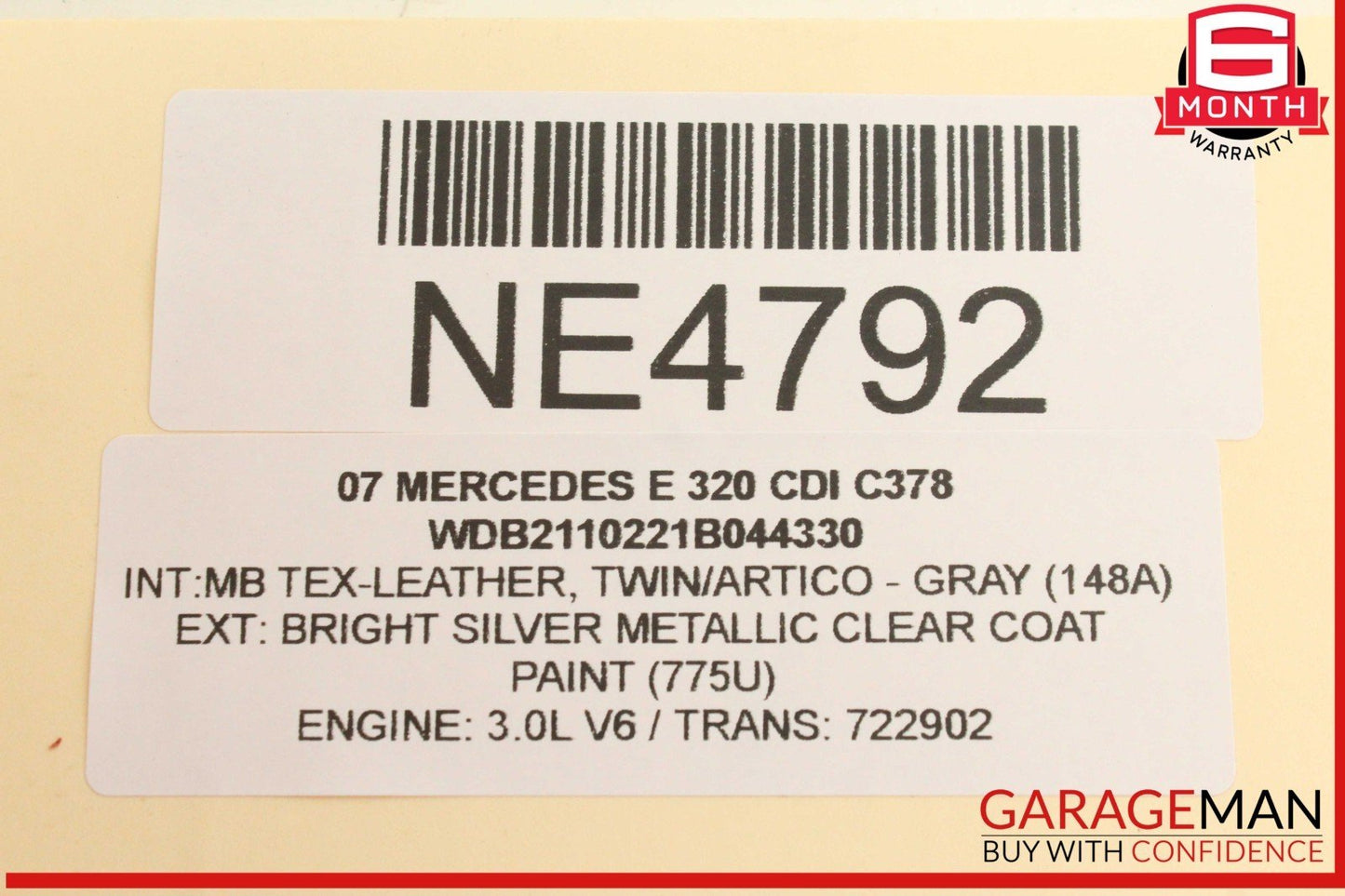 03-09 Mercedes W211 E320 CDI E350 Front Left Side Door Control Module Unit OEM