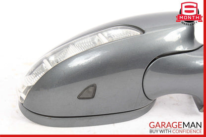 07-09 Mercedes W221 S550 S600 Front Right Side Mirror Door Rear View Flintgray