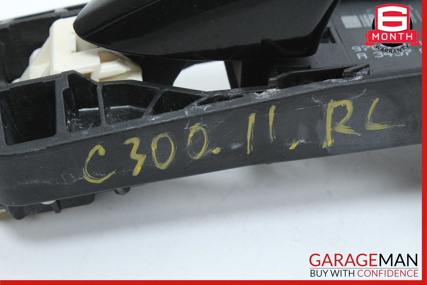 08-11 Mercedes W204 C300 C350 C63 AMG Rear Left Side Exterior Door Handle Black