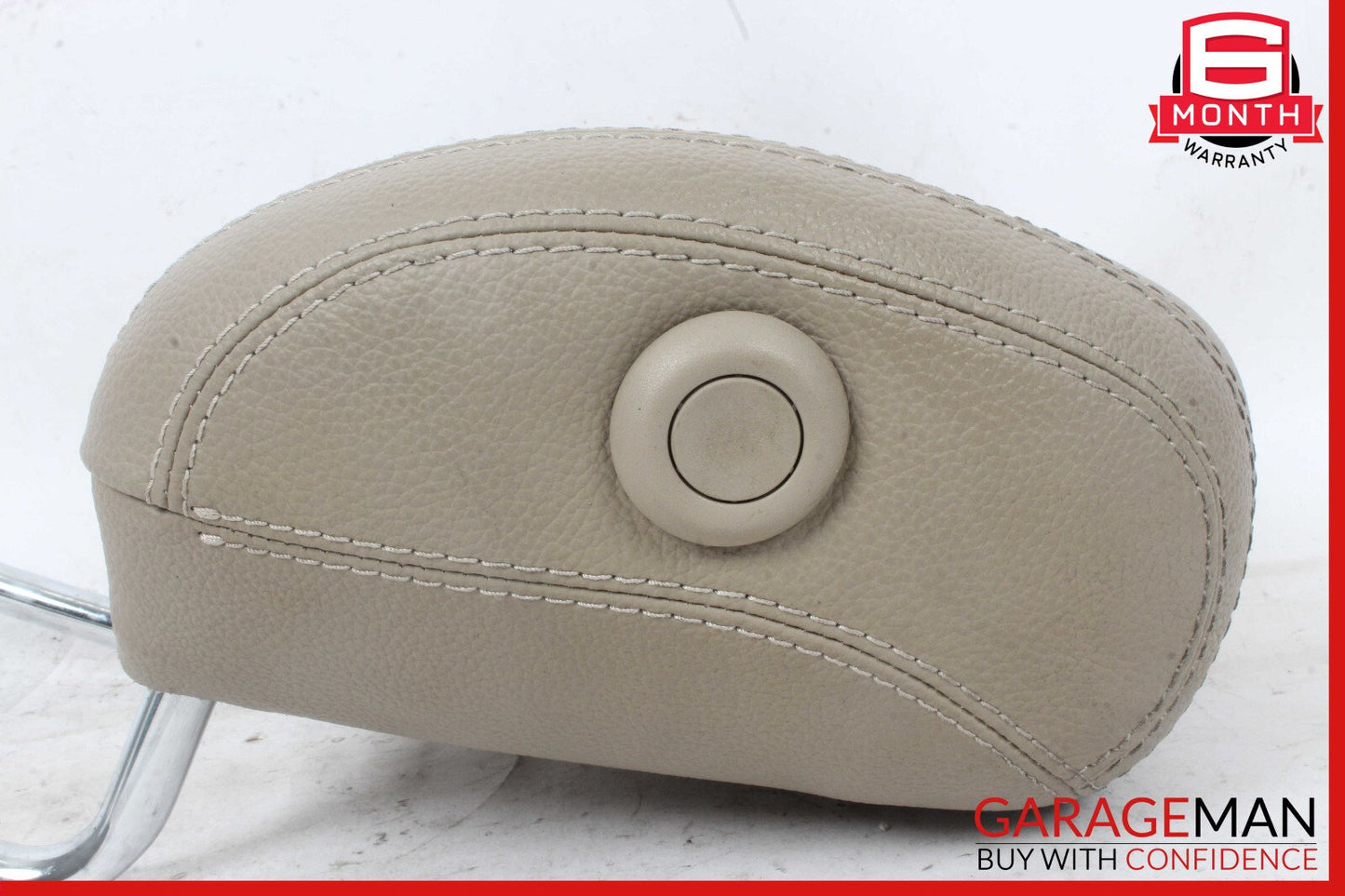 12-15 Mercedes X166 GL450 GL550 ML350 Front Seat Headrest Head Rest Beige OEM