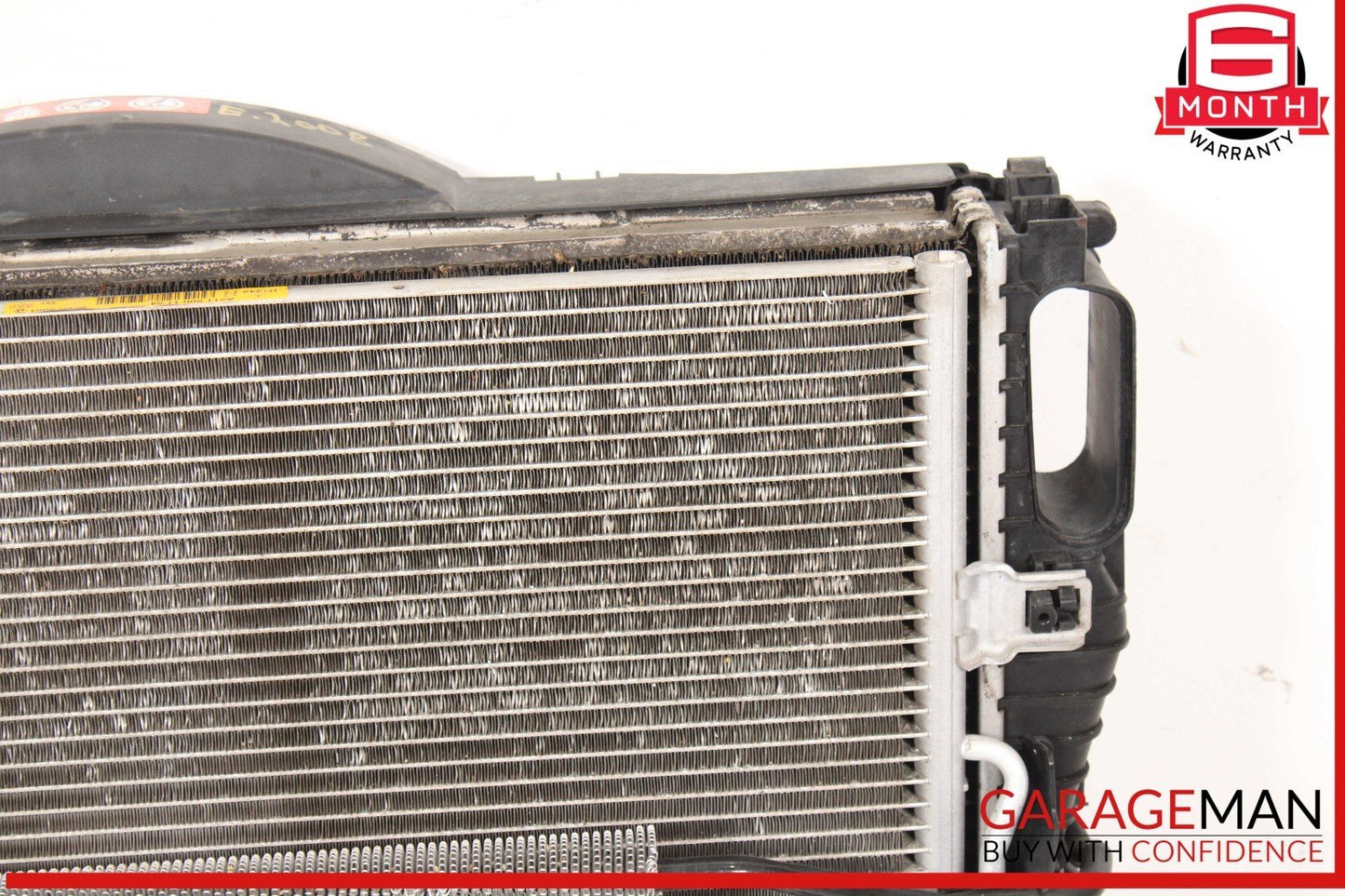 03-09 Mercedes W211 E350 Engine Motor Cooling Fan Radiator A/C Condenser Assy