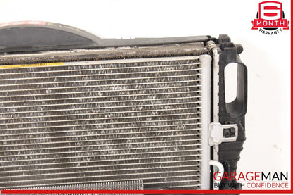 03-09 Mercedes W211 E350 Engine Motor Cooling Fan Radiator A/C Condenser Assy