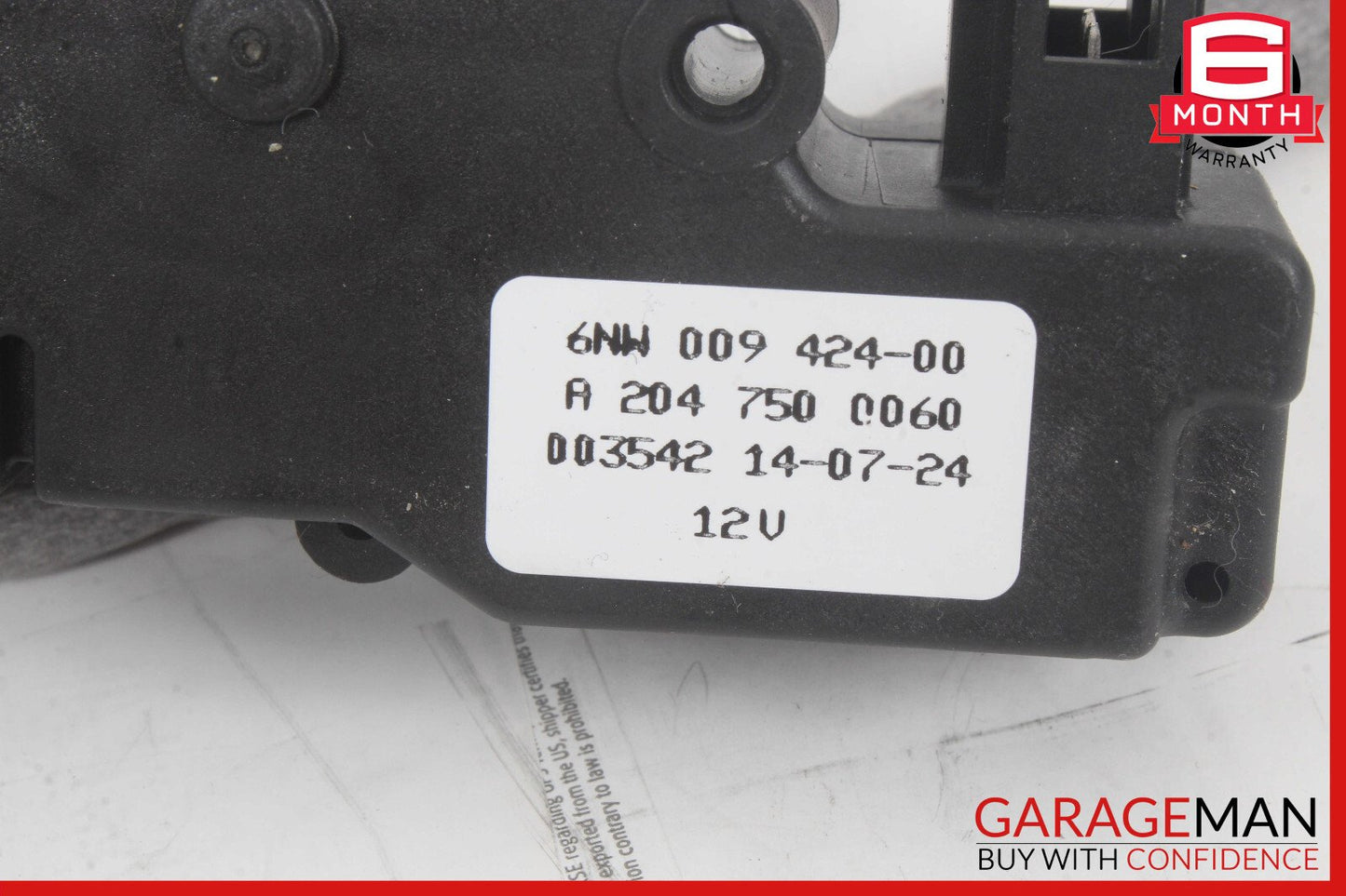 10-18 Mercedes W212 E350 Rear Trunk Lid Lock Latch Actuator Motor Assy