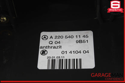 00-06 Mercedes W220 S55 AMG Steering Column Control Switches Assembly Black OEM