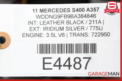 07-13 Mercedes CL550 S400 S550 Dash AC A/C Air Vent Trim Panel Left Driver OEM