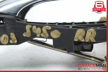 00-06 Mercedes W220 S430 S500 Rear Right Passenger Side Exterior Door Handle OEM