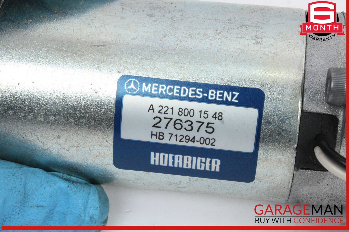 07-13 Mercedes W221 S550 S600 Trunk Lid Locking Hydraulic Pull Down Pump OEM