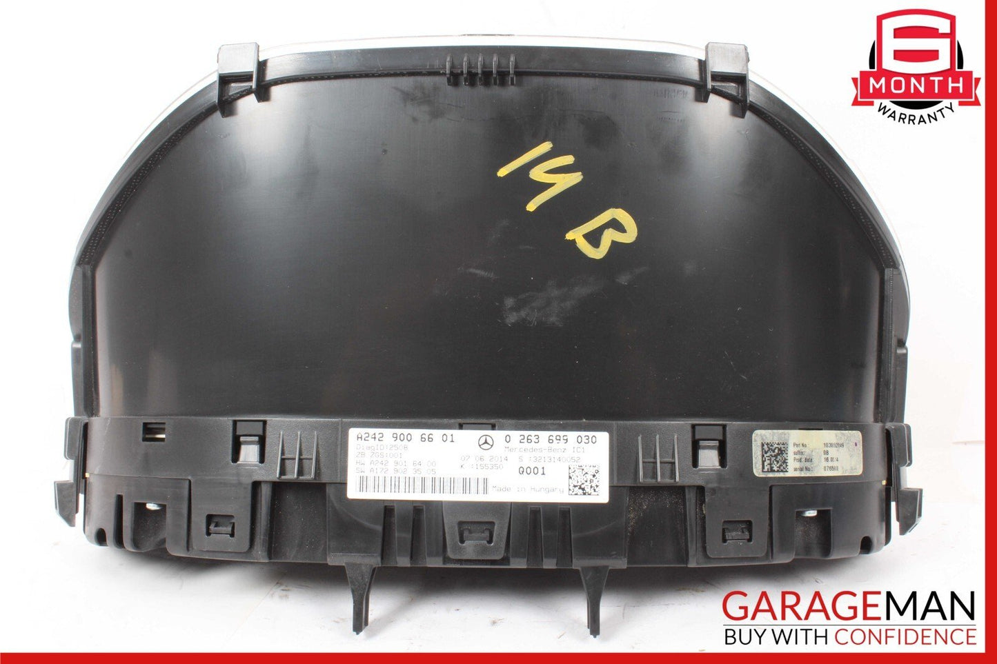14-15 Mercedes B-Class W242 W246 Speedometer Instrument Cluster OEM