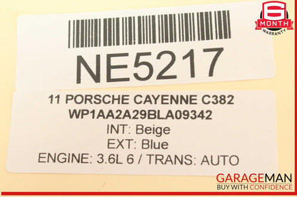 11-16 Porsche Cayenne 958 Front Right Passenger Side Seat Memory Control Switch