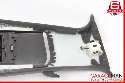 07-13 MERCEDES S63 AMG LEFT DRIVER SIDE B PILLAR TRIM COVER BLACK OEM