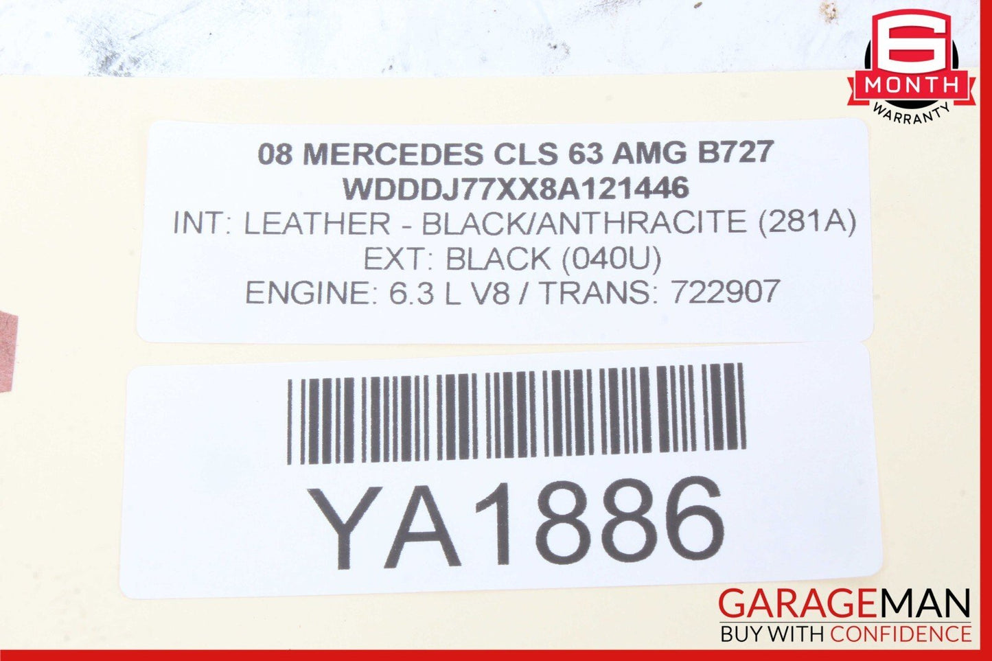 03-09 Mercedes W219 CLS63 AMG Steering Column Surround Trim Cover Panel OEM