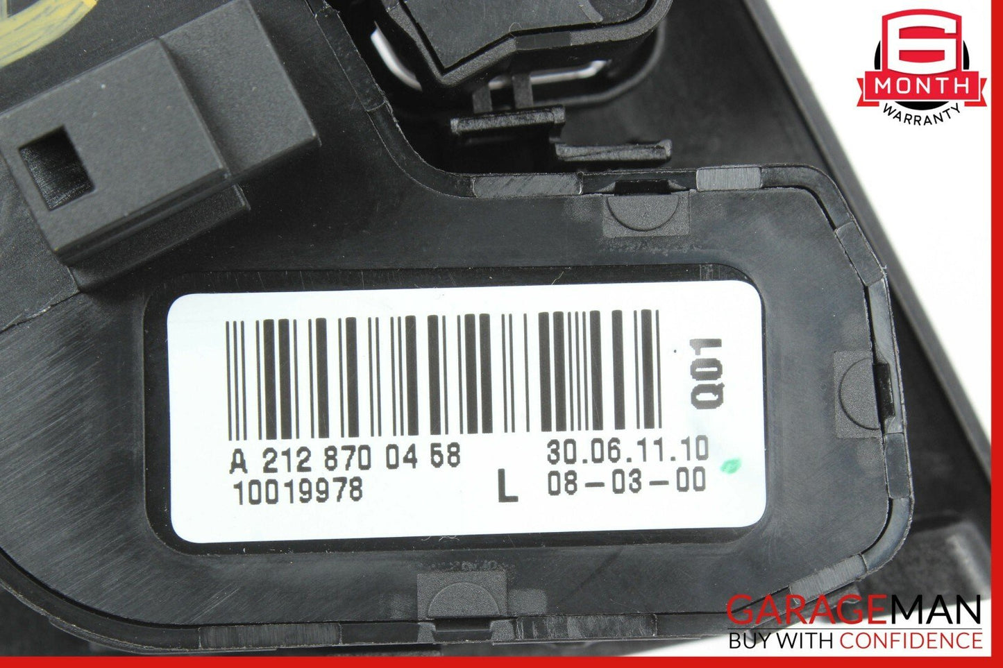 12-16 Mercedes R172 SLK350 Front Left Side Seat Adjust Switch Panel Assembly