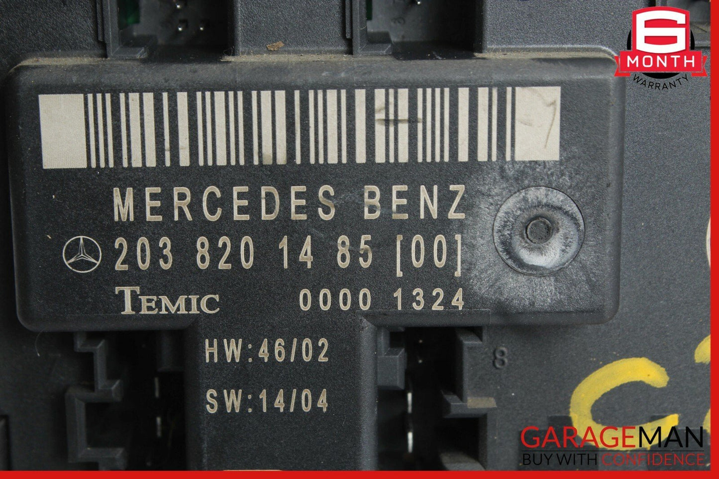01-07 Mercedes W203 C230 C280 C320 Front Right Side Door Control Module Unit