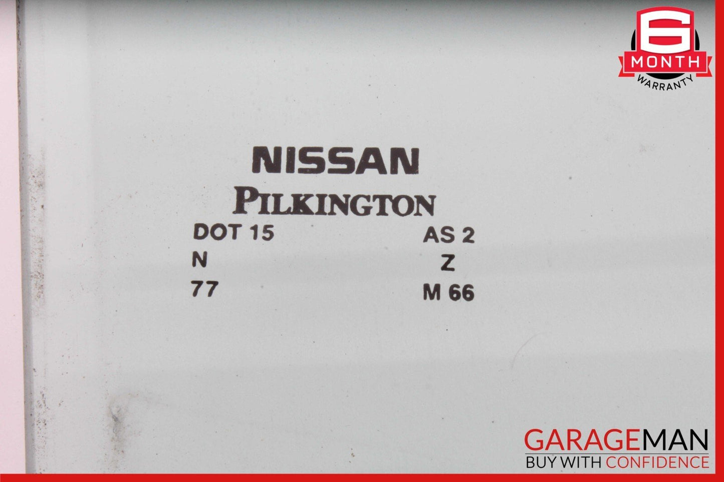 13-24 Nissan Leaf Rear Right Passenger Side Door Window Glass OEM 823003NF1A
