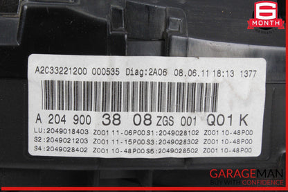 12-14 Mercedes W204 C250 C350 Speedometer Odometer Instrument Cluster Gauge OEM