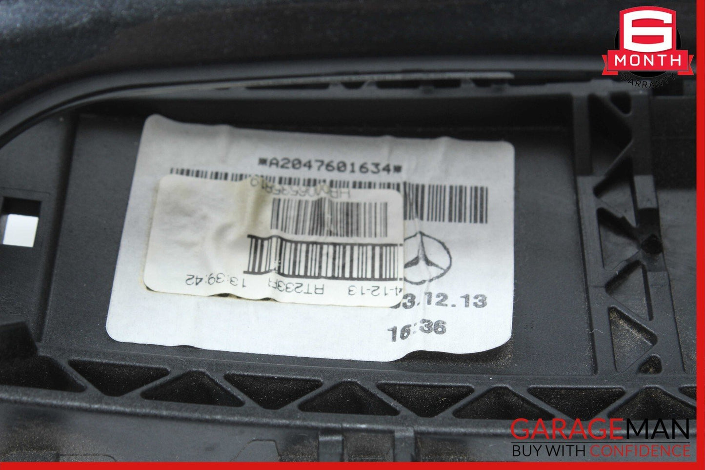 12-14 Mercedes W204 C250 C300 Sedan Right Passenger Exterior Door Handle Black