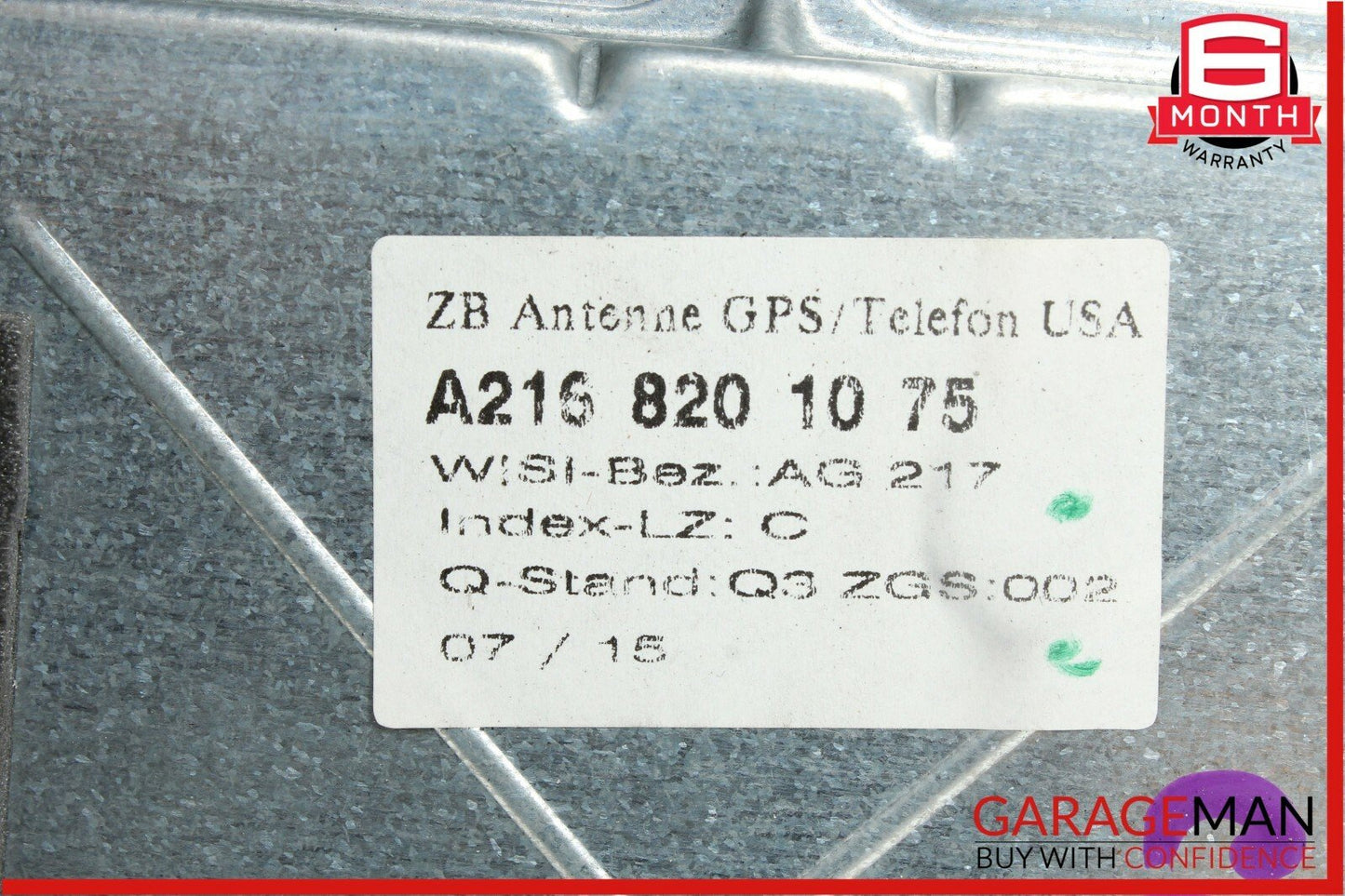 07-13 Mercedes W216 CL550 Trunk Telephone Phone Antenna Control Module OEM