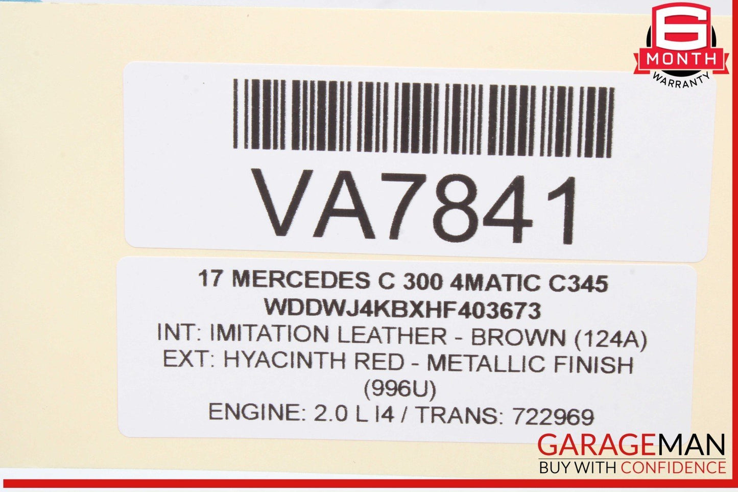 17-18 Mercedes W205 C300 4MATIC Audio Sound System Amplifier AMP 2059006126 OEM
