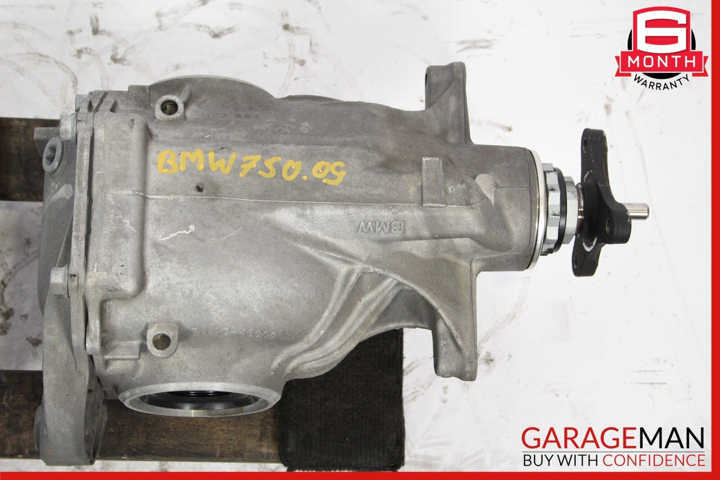 09-12 BMW 750i F01 4.4L V8 Rear Diff Differential Axle Carrier 7577097-05 OEM